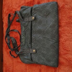Adidas black Bag with Trefoil design